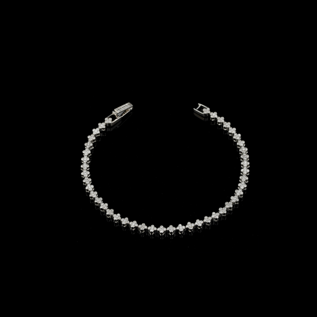 Silver Open Cuff Bracelet