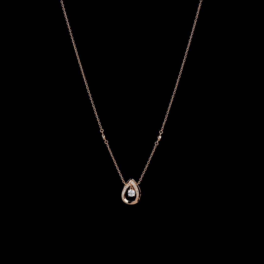 Simple Round Pendant Necklace