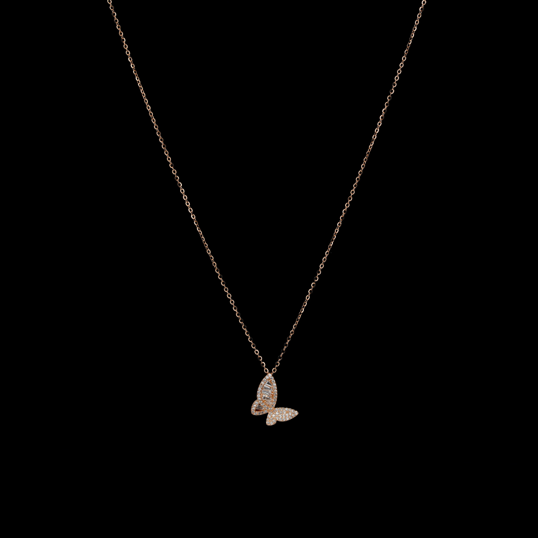 Small Round Pendant Necklace