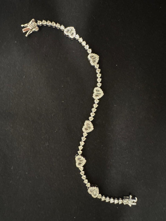 THE LOVE LINE TENNIS BRACELET