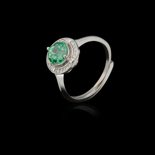 Green Gemstone Ring