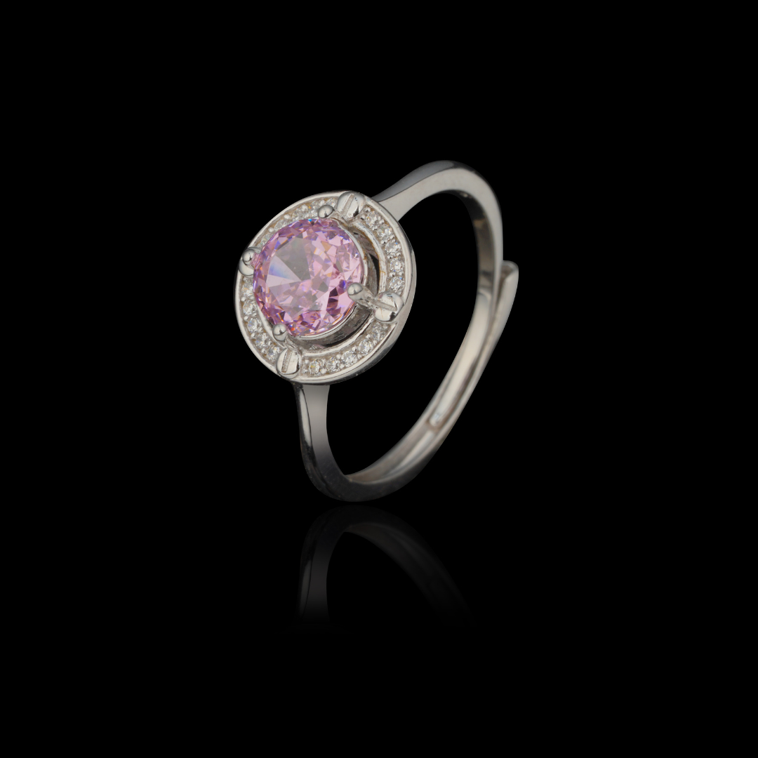 Pink Gemstone Ring