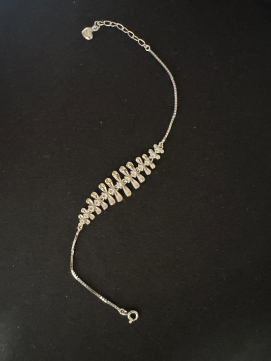 SPARKLE LEAF BRACELET