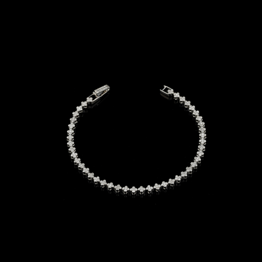 Silver Open Cuff Bracelet